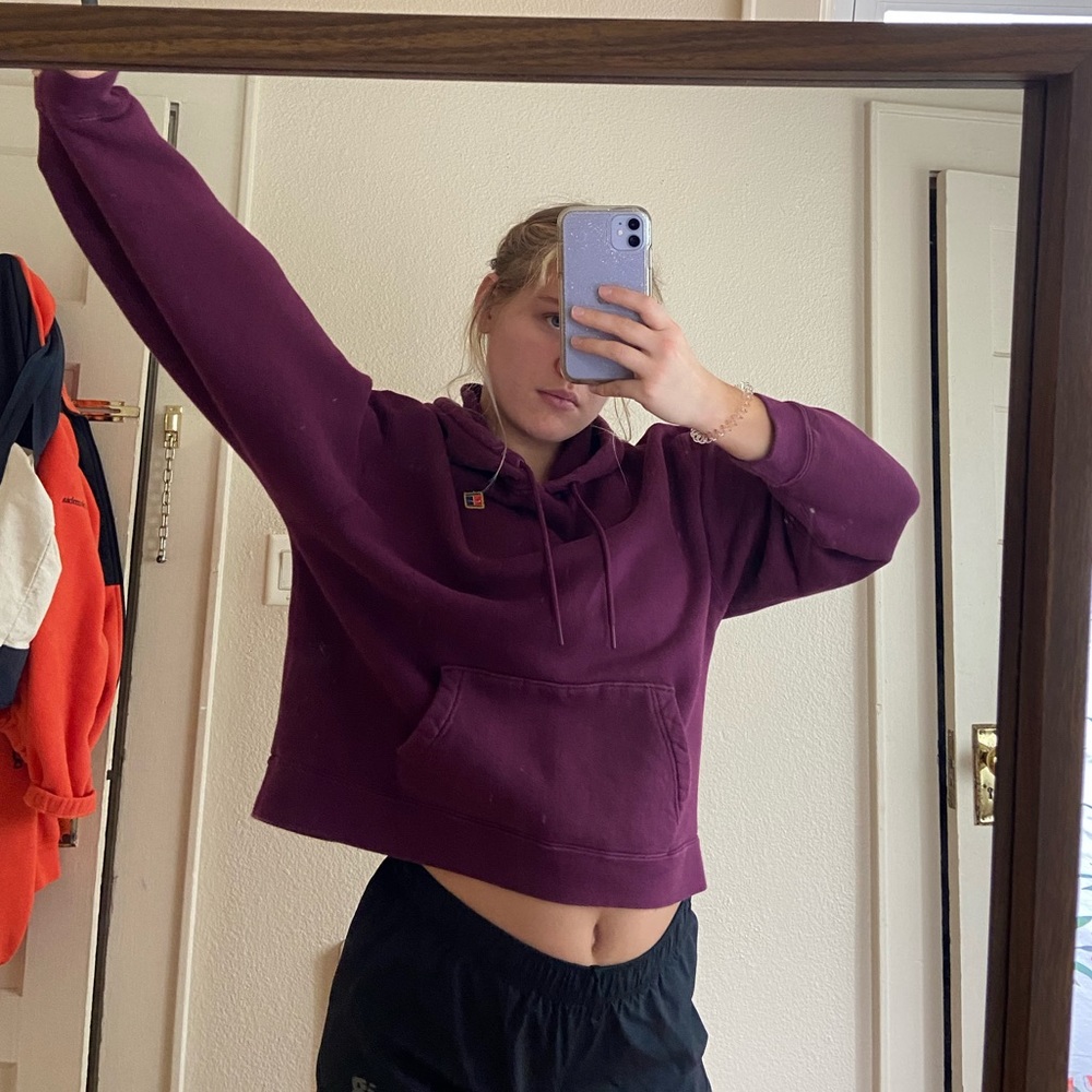 Nike cropped hoodie